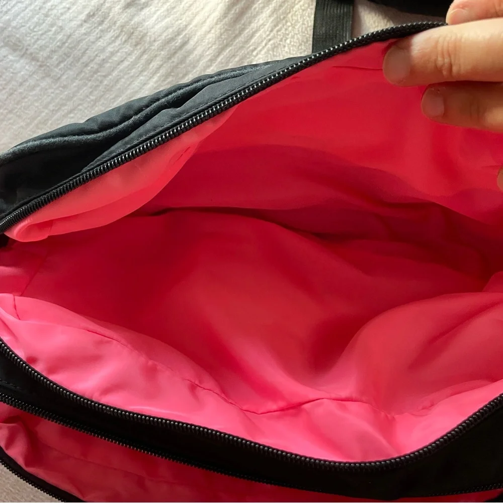 Oysho Black and Pink makeup Bag